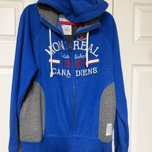 ORIGINAL RETRO BRAND NHL MONTREAL CANADIENS HOODIE LARGE